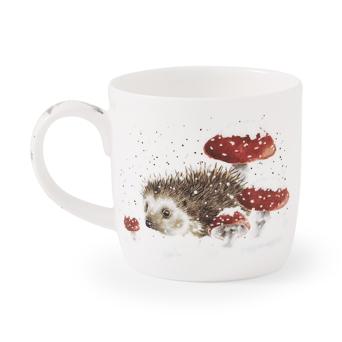 Wrendale Designs Home for Christmas Mug (hedgehog) image number null